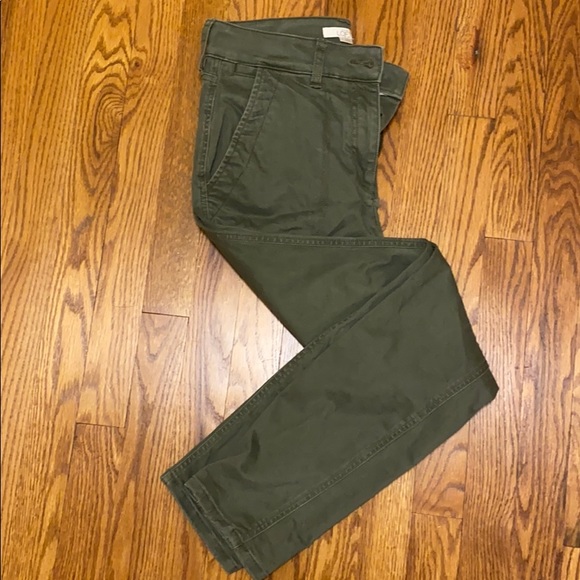 3/$25 PANTS! Loft Green Pants - Picture 2 of 4